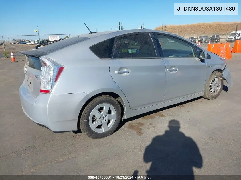 2010 Toyota Prius Ii VIN: JTDKN3DU3A1301480 Lot: 40730381