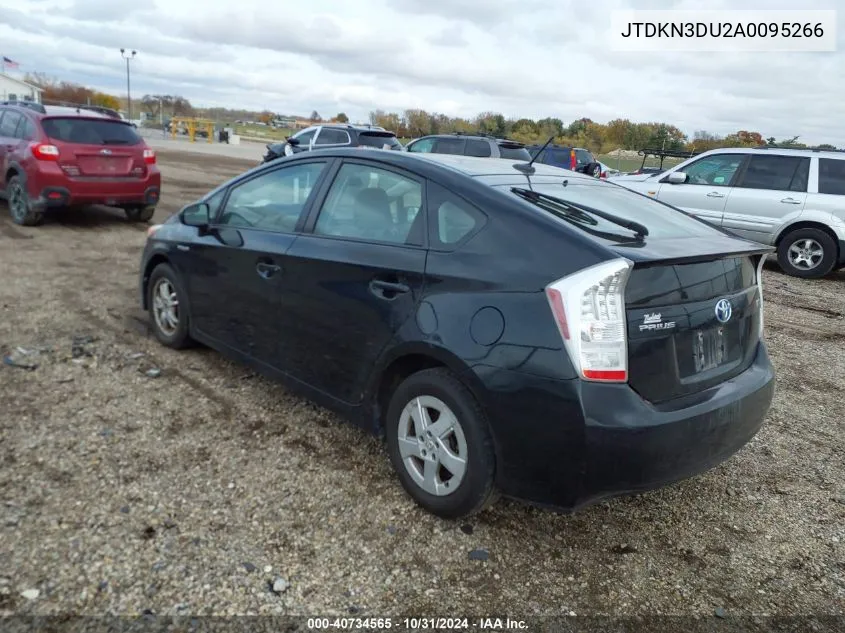 2010 Toyota Prius Ii VIN: JTDKN3DU2A0095266 Lot: 40734565