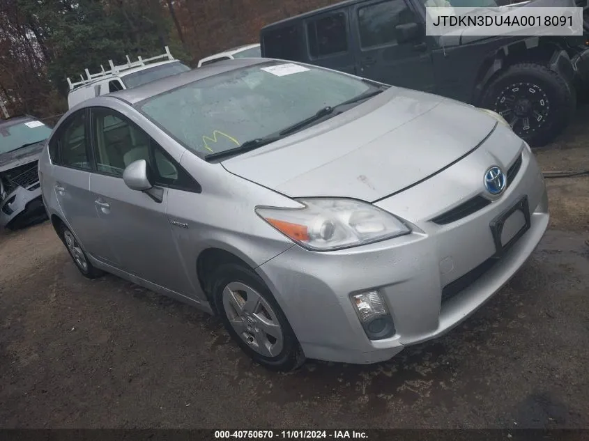 JTDKN3DU4A0018091 2010 Toyota Prius Ii