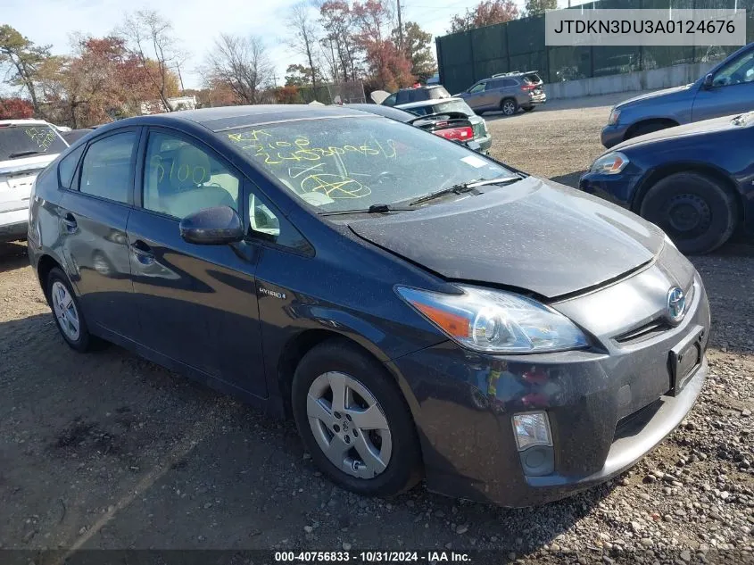 JTDKN3DU3A0124676 2010 Toyota Prius