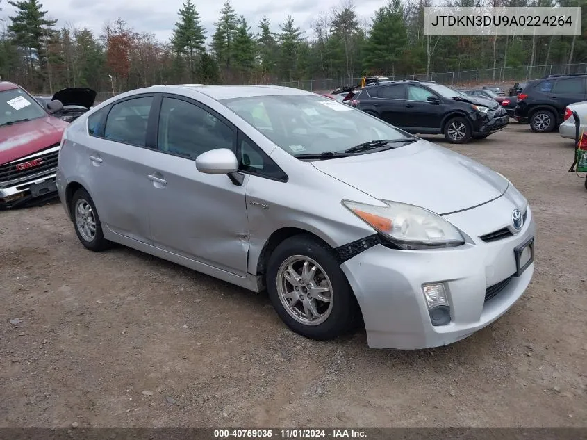 JTDKN3DU9A0224264 2010 Toyota Prius Ii