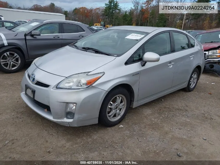 JTDKN3DU9A0224264 2010 Toyota Prius Ii