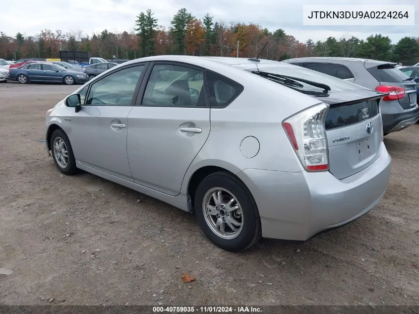 JTDKN3DU9A0224264 2010 Toyota Prius Ii