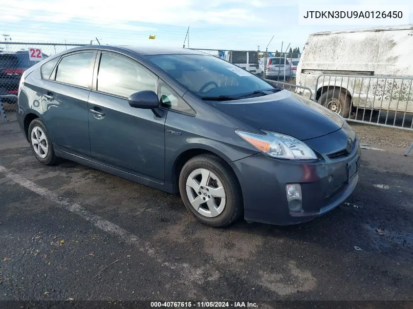 2010 Toyota Prius Ii VIN: JTDKN3DU9A0126450 Lot: 40767615