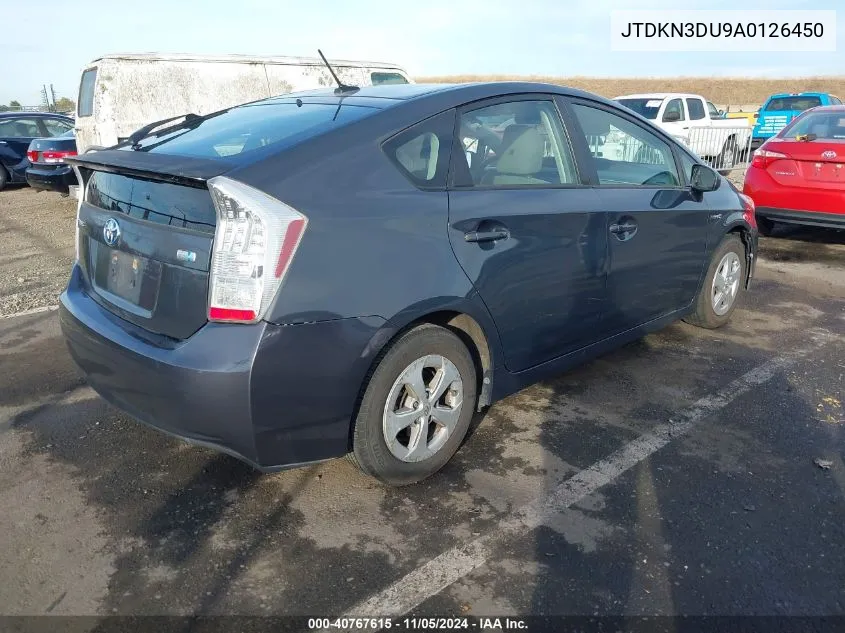 2010 Toyota Prius Ii VIN: JTDKN3DU9A0126450 Lot: 40767615