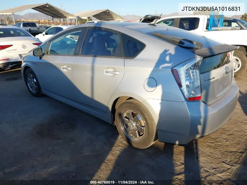 JTDKN3DU5A1016831 2010 Toyota Prius Iv