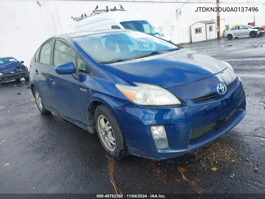 JTDKN3DU0A0137496 2010 Toyota Prius