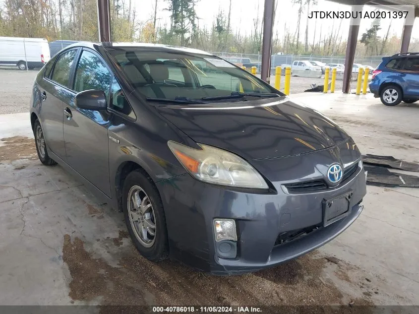 2010 Toyota Prius Iii VIN: JTDKN3DU1A0201397 Lot: 40786018