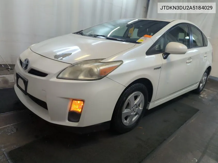 2010 Toyota Prius Ii VIN: JTDKN3DU2A5184029 Lot: 40792569