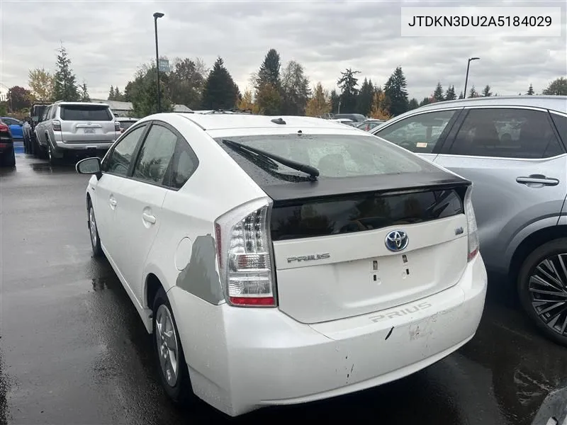 2010 Toyota Prius Ii VIN: JTDKN3DU2A5184029 Lot: 40792569