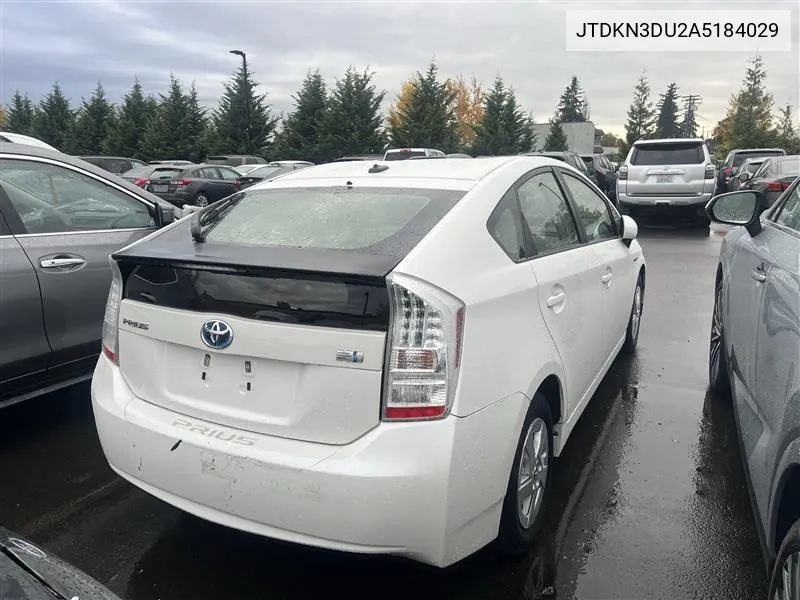 2010 Toyota Prius Ii VIN: JTDKN3DU2A5184029 Lot: 40792569