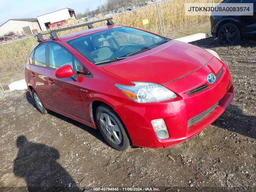 2010 Toyota Prius Ii VIN: JTDKN3DU8A0083574 Lot: 40794545