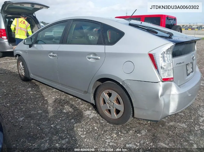 JTDKN3DU3A0060302 2010 Toyota Prius Ii