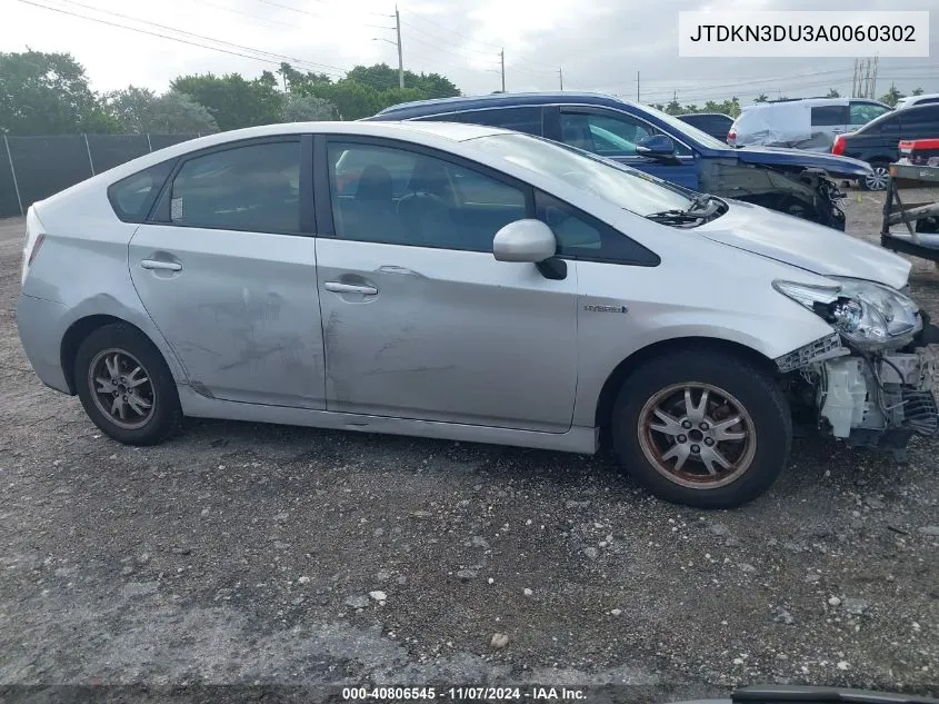 JTDKN3DU3A0060302 2010 Toyota Prius Ii