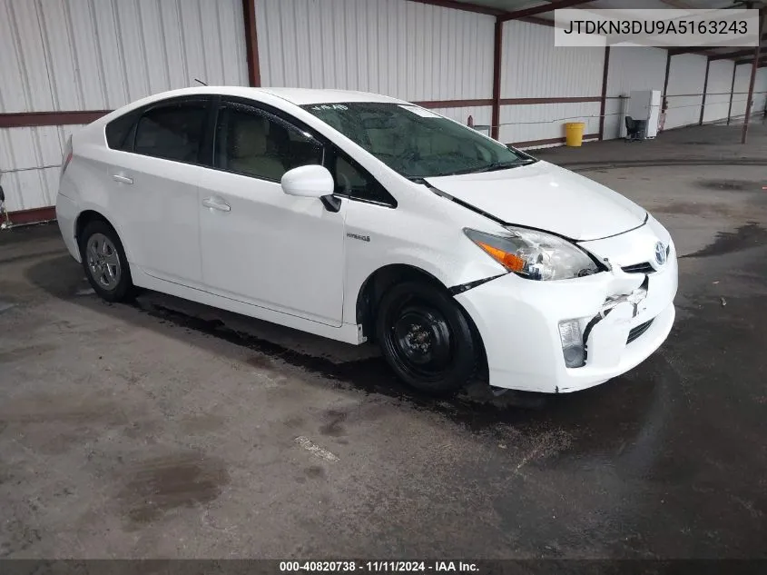 2010 Toyota Prius Ii VIN: JTDKN3DU9A5163243 Lot: 40820738