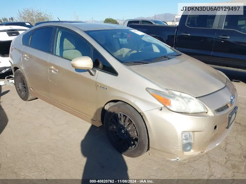 2010 Toyota Prius Ii VIN: JTDKN3DU6A0129497 Lot: 40820762