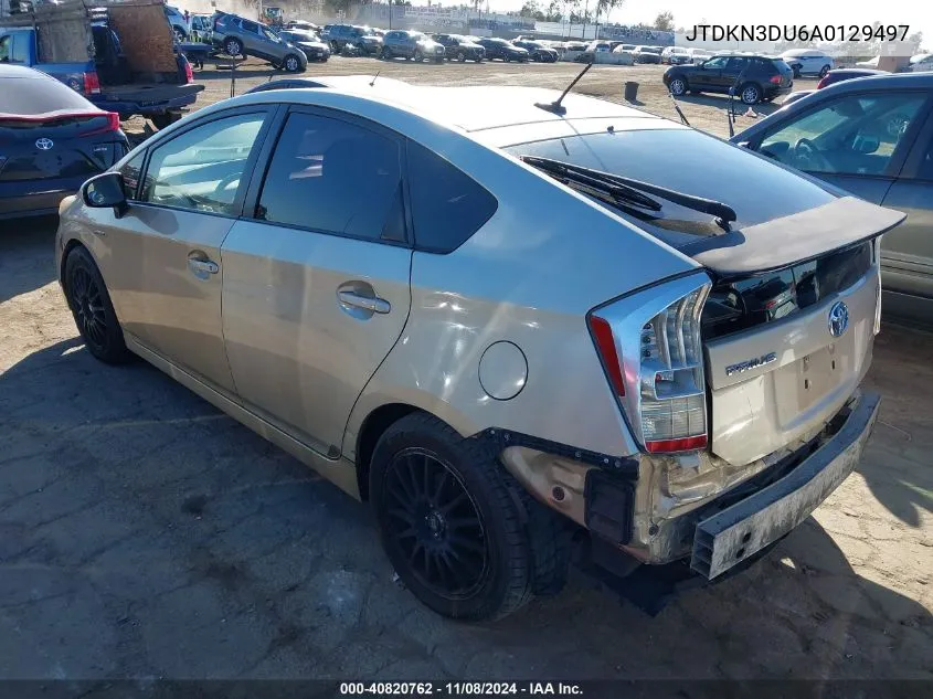 2010 Toyota Prius Ii VIN: JTDKN3DU6A0129497 Lot: 40820762