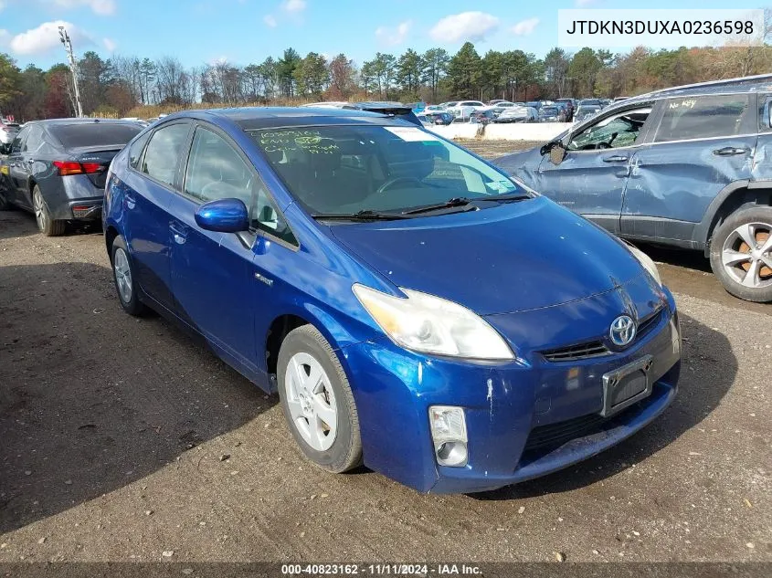 2010 Toyota Prius VIN: JTDKN3DUXA0236598 Lot: 40823162