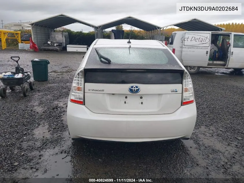 2010 Toyota Prius V VIN: JTDKN3DU9A0202684 Lot: 40824599