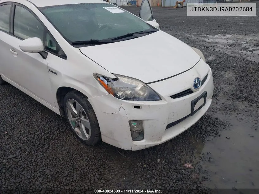 2010 Toyota Prius V VIN: JTDKN3DU9A0202684 Lot: 40824599