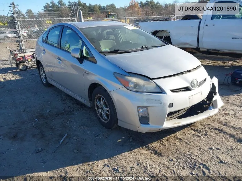 2010 Toyota Prius Iii VIN: JTDKN3DU4A1201890 Lot: 40827636