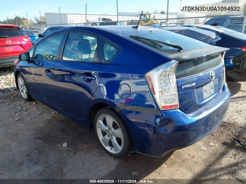 2010 Toyota Prius VIN: JTDKN3DU0A1094532 Lot: 40835925