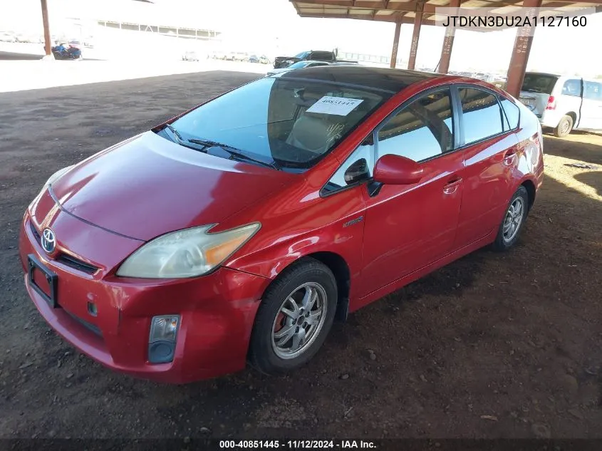 2010 Toyota Prius Iii VIN: JTDKN3DU2A1127160 Lot: 40851445