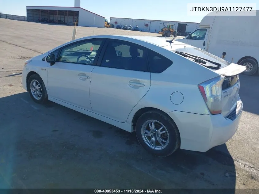 2010 Toyota Prius Iii VIN: JTDKN3DU9A1127477 Lot: 40853453