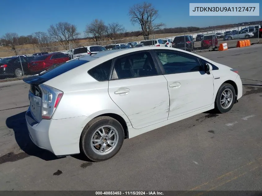 2010 Toyota Prius Iii VIN: JTDKN3DU9A1127477 Lot: 40853453