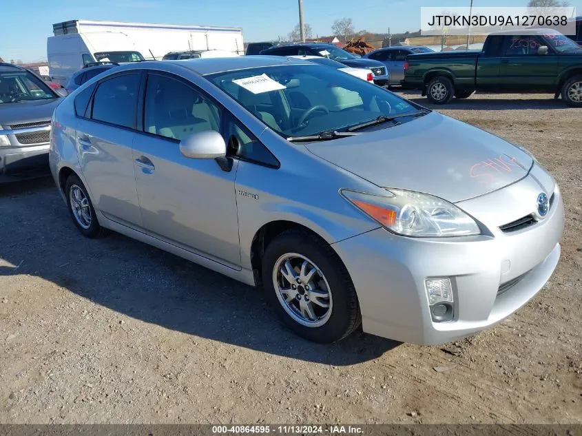 2010 Toyota Prius Iii VIN: JTDKN3DU9A1270638 Lot: 40864595