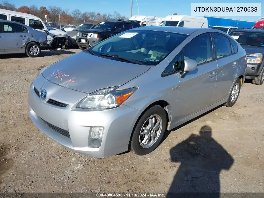 2010 Toyota Prius Iii VIN: JTDKN3DU9A1270638 Lot: 40864595