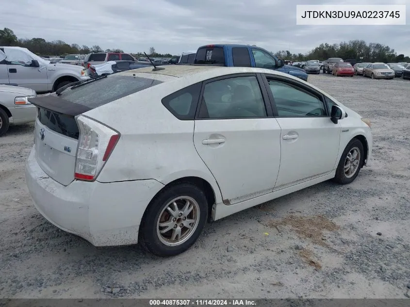 2010 Toyota Prius Iii VIN: JTDKN3DU9A0223745 Lot: 40875307