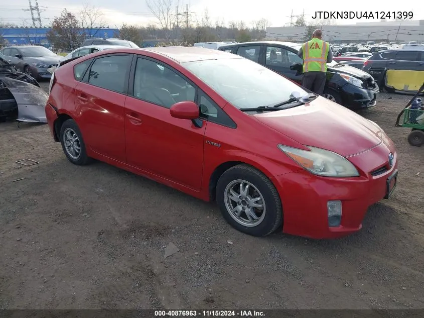 2010 Toyota Prius Ii VIN: JTDKN3DU4A1241399 Lot: 40876963