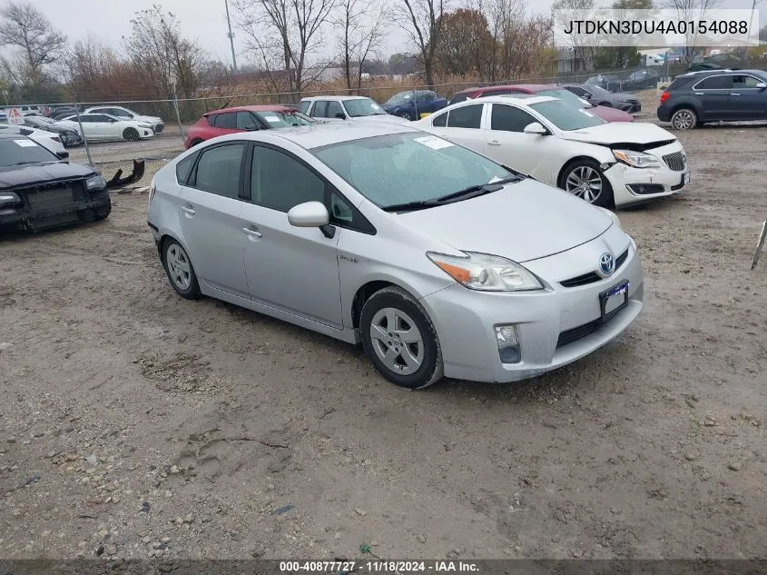 2010 Toyota Prius Ii VIN: JTDKN3DU4A0154088 Lot: 40877727