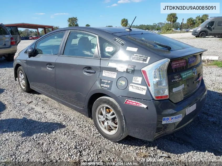 2010 Toyota Prius Iv VIN: JTDKN3DU9A0085091 Lot: 40897628