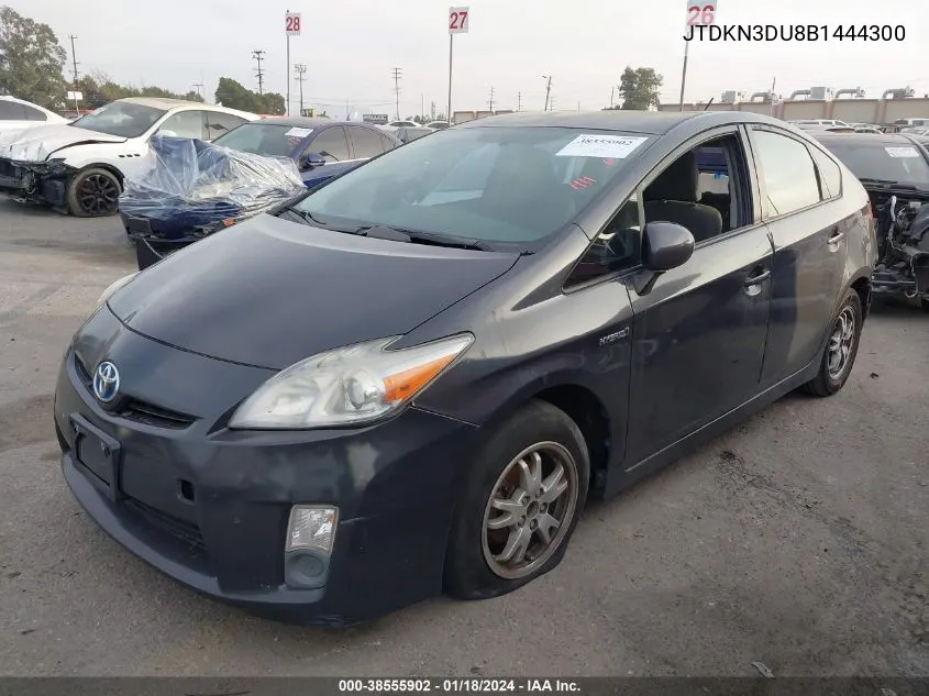 2011 Toyota Prius Two VIN: JTDKN3DU8B1444300 Lot: 38555902