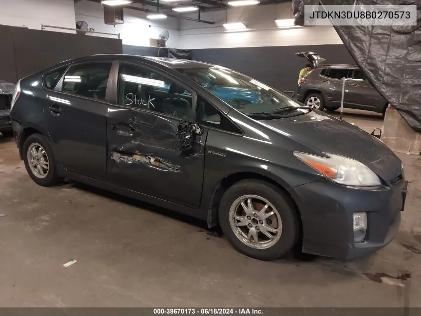 JTDKN3DU8B0270573 2011 Toyota Prius