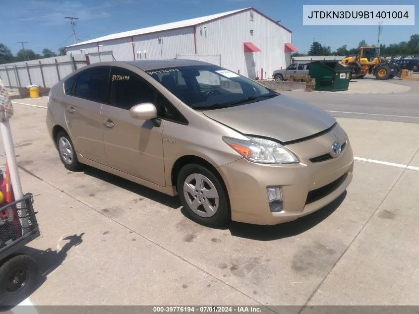 JTDKN3DU9B1401004 2011 Toyota Prius Three