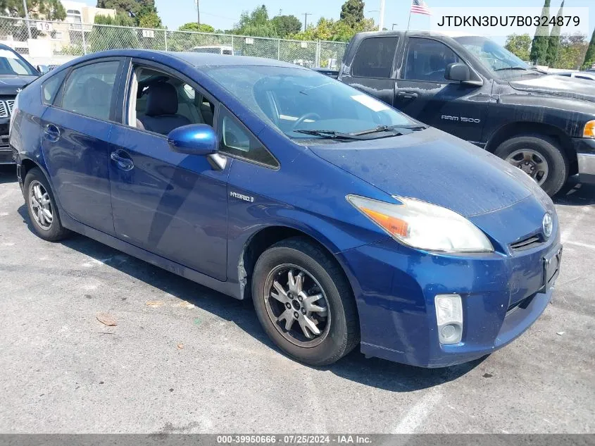 2011 Toyota Prius Five/Four/One/Three/Two VIN: JTDKN3DU7B0324879 Lot: 39950666