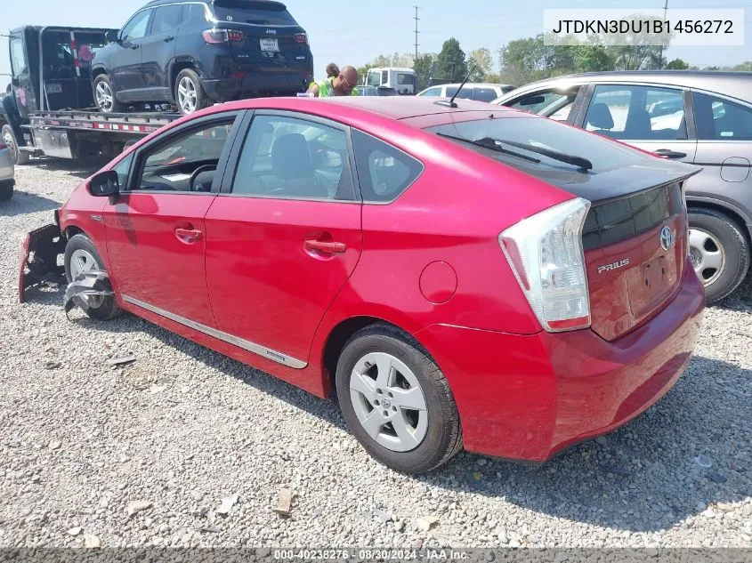 JTDKN3DU1B1456272 2011 Toyota Prius Two