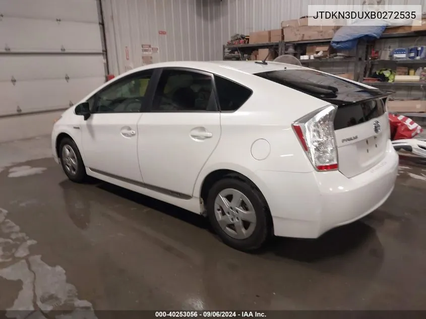 2011 Toyota Prius Two VIN: JTDKN3DUXB0272535 Lot: 40253056