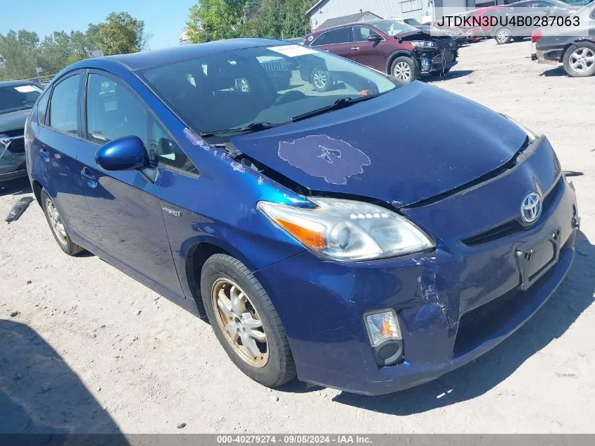 JTDKN3DU4B0287063 2011 Toyota Prius Four