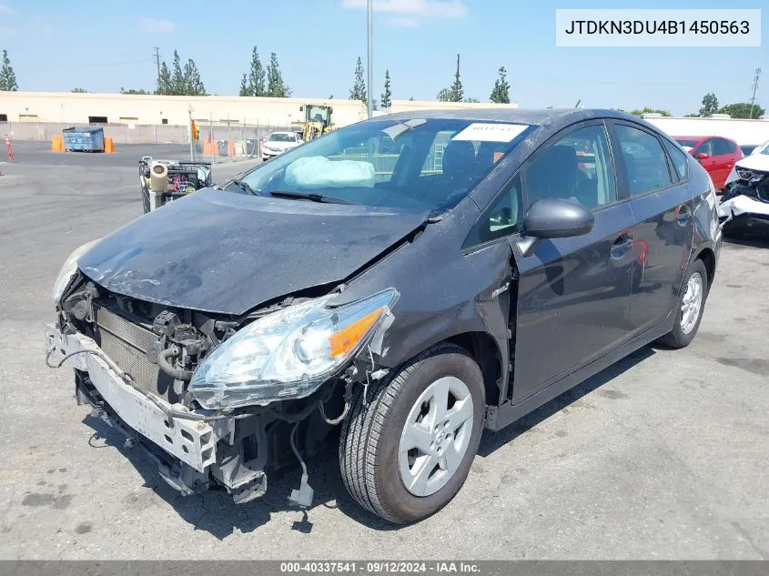 JTDKN3DU4B1450563 2011 Toyota Prius Three