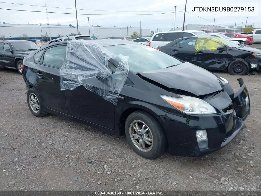 JTDKN3DU9B0279153 2011 Toyota Prius Two