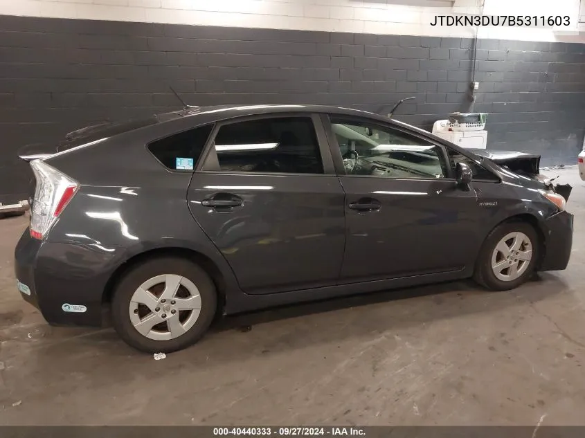 JTDKN3DU7B5311603 2011 Toyota Prius Four