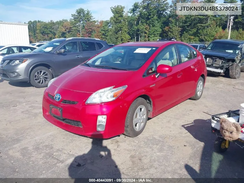 JTDKN3DU4B5373024 2011 Toyota Prius Two