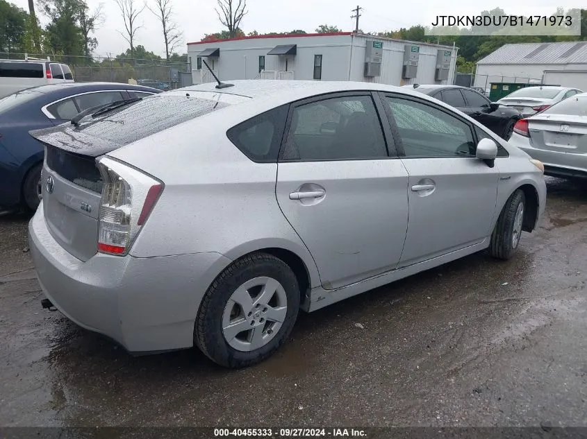 JTDKN3DU7B1471973 2011 Toyota Prius Two