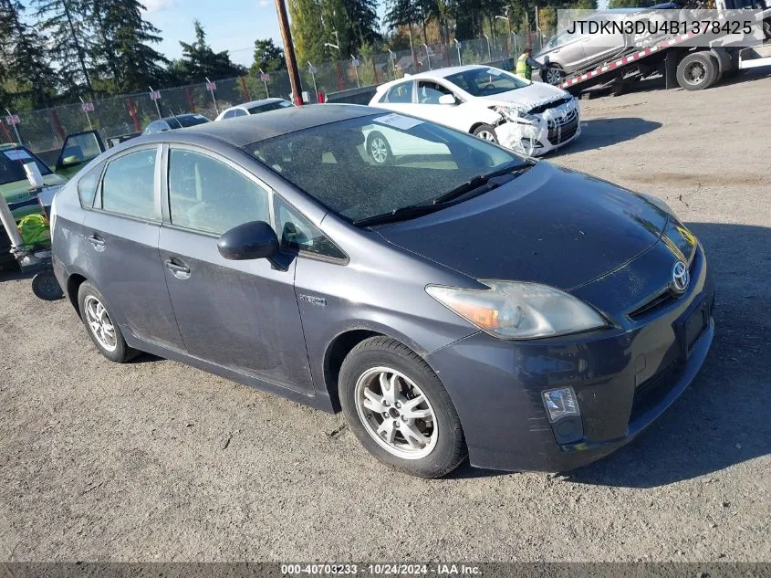 JTDKN3DU4B1378425 2011 Toyota Prius Two