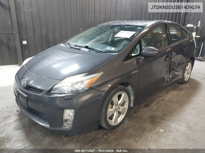 2011 Toyota Prius VIN: JTDKN3DU3B1409079 Lot: 40712927