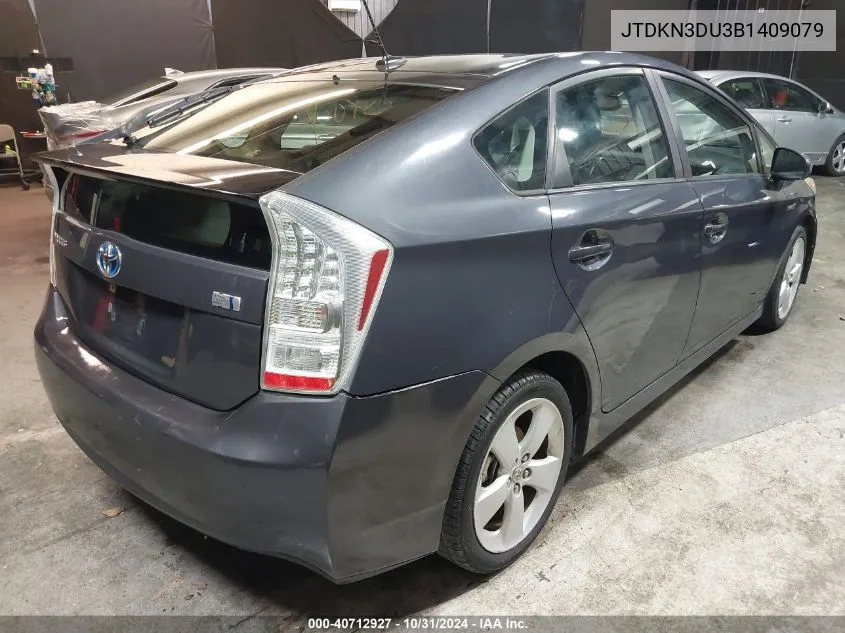 2011 Toyota Prius VIN: JTDKN3DU3B1409079 Lot: 40712927